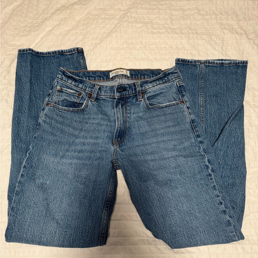 abercrombie baggy low rise size 27/4L